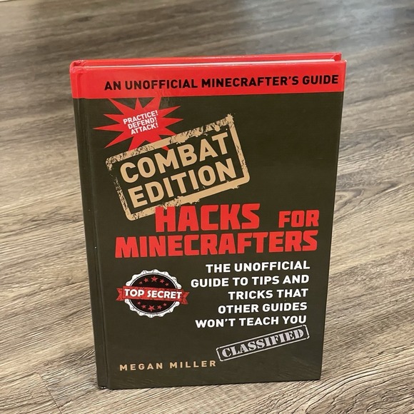 Other - Hacks For Minecrafters‎ Hardcover Book Combat Edition Megan Miller Gaming Guide